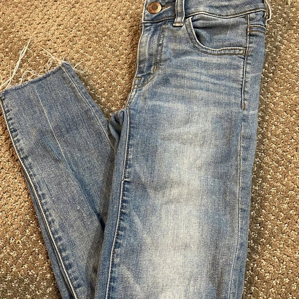 American eagle skinny jeans 00